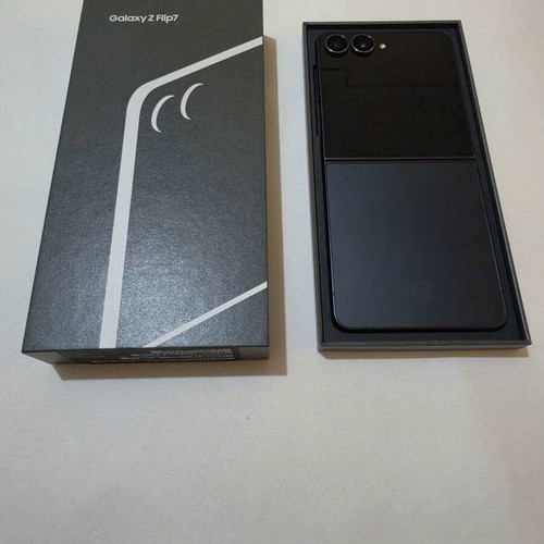 Samsung Galaxy Z Flip7 smartphone with 11 cases