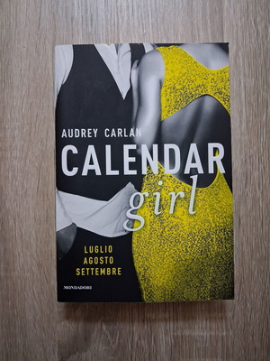 Book Calendar Girl Audrey Carlan part 3 new, Italian
