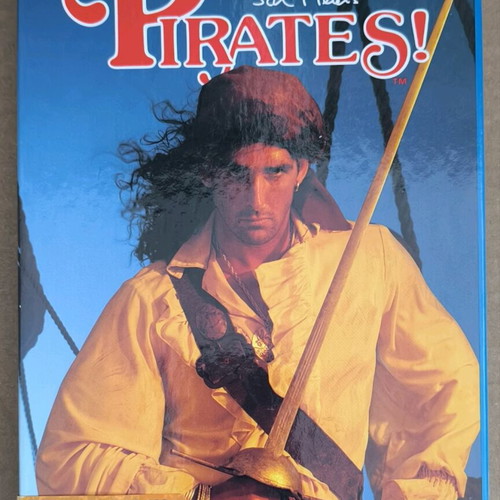 Sid Meier's Pirates MicroProse Commodore Disk Big Box like new