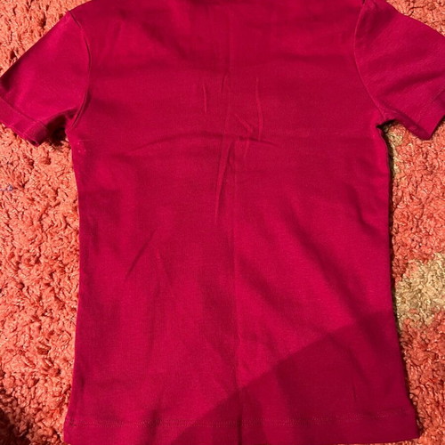 DKNY blouse used, slim fit, size M, red
