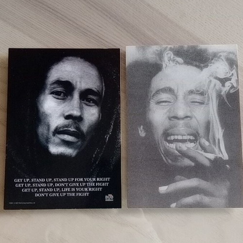 Bob Marley cards new, set of 2 pieces 10x15 cm
