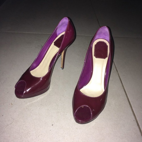 Christian Dior heels used, size 38.5, purple