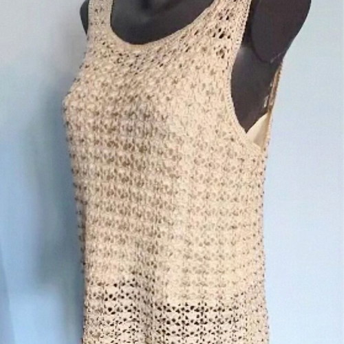 Laura Ashley lace satin tunic like new, L/XL