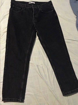 Zara μαύρο ανδρικό τζιν παντελόνι loose fit σαν καινούργιο