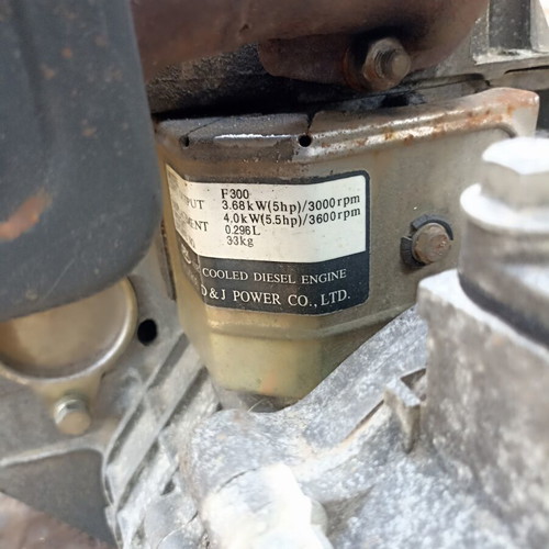 Petrol Water Pump used, low consumption, new generation propeller