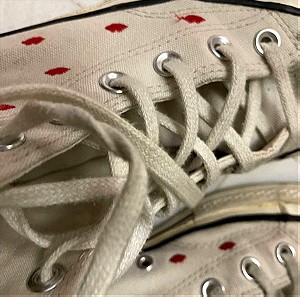 Converse  All-Star  Μποτάκια Vintage White / Red
