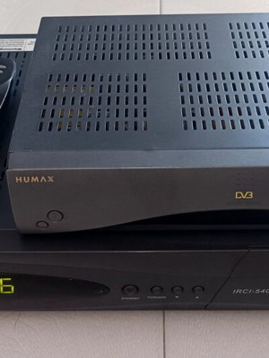 Humax IRCI-5400Z satellite receiver with Humax F1-FOX gift and remote control