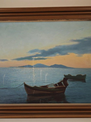 Handmade oil paintings by Savvas Christodoulou like new