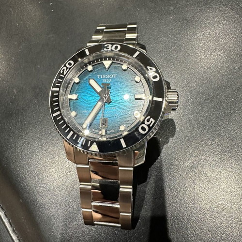 Tissot Seastar 2000 men's watch, blue dial