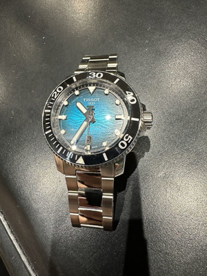 Tissot Seastar 2000 men's watch, blue dial