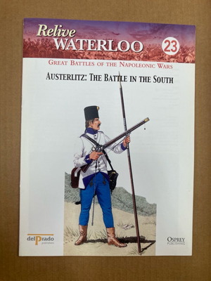 OSPREY Del Prado Relive Waterloo #23 περιοδικό σαν καινούργιο