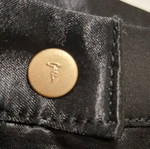 Y2K Trussardi Black Straight Pants Mid Rise Size 44 New