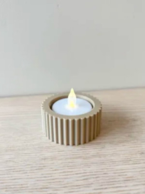 Minimal θήκες για κερί ρεσό σετ 2 ή 4 τμχ, PETG πλαστικό, σαν καινούργιο