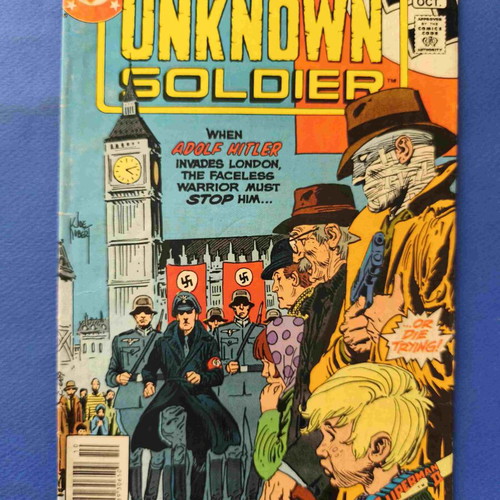 The Unknown Soldier comic book used, English