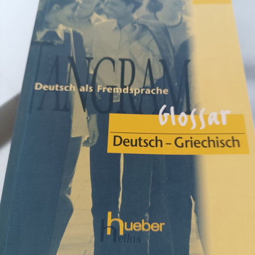 Tangram 1 Glossary like new, German language