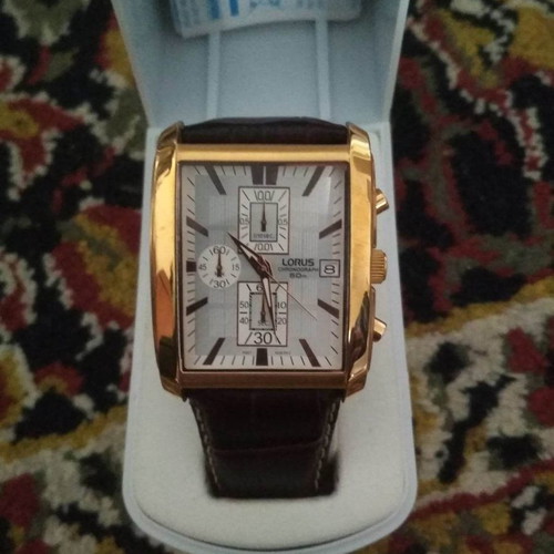 Lorus vd57-x023 men's watch used, chronograph, waterproof