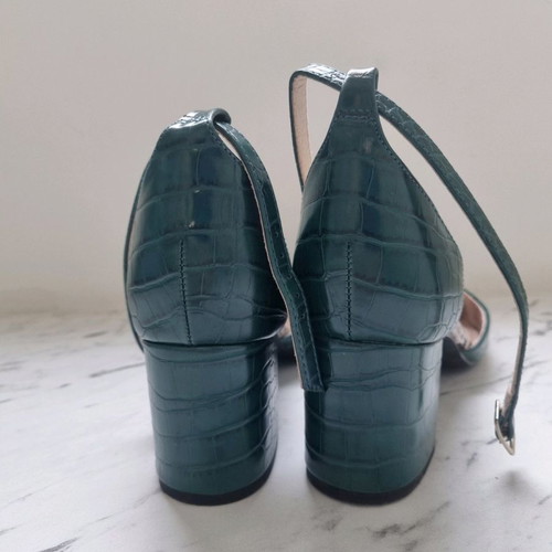 Next green pumps used, size 42, low heel