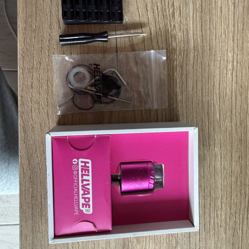 Mechanical Mod Vandy Vape Pulse BF Box Mod with Dead Rabbit Solo RDA and Battery like new