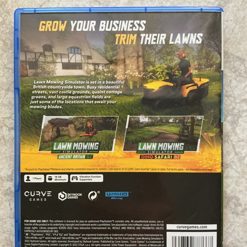 Lawn Mowing PS5 game