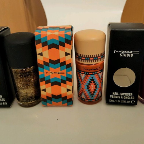 MAC nail polishes new, 3 colors