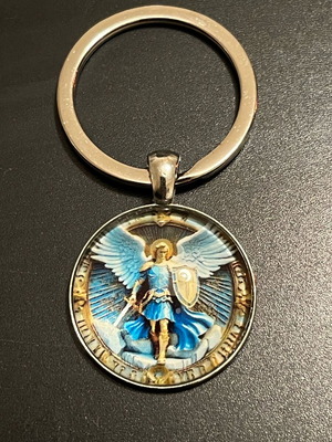 Archangel Michael keychain new