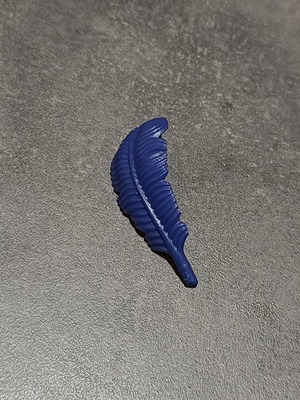 Playmobil blue feather