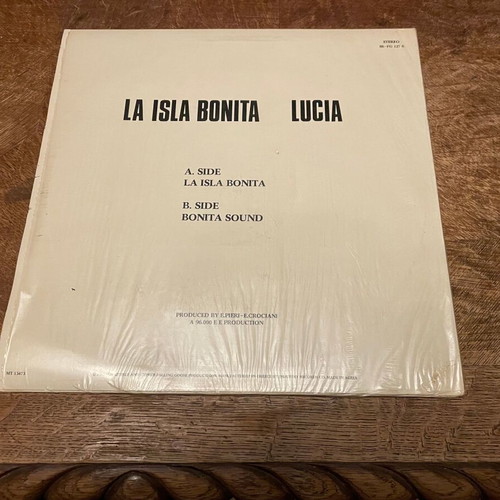 Lucia La Isla Bonita 12" vinyl used, pop
