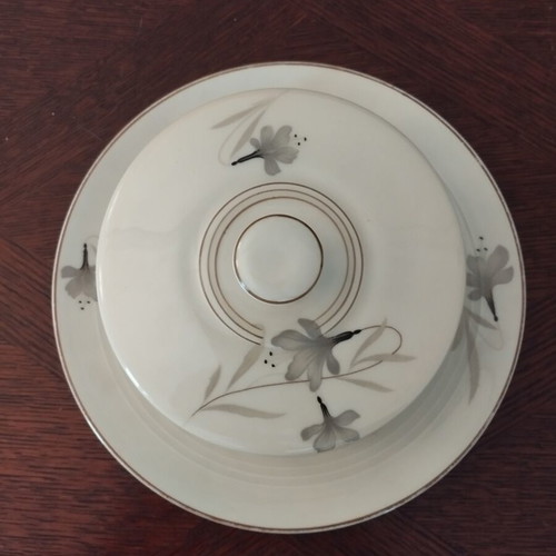 Vintage Alt Schönwald Bavaria Porcelain Butterdish like new