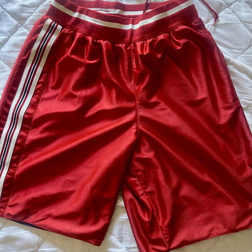 Nike reversible basketball shorts vintage Y2K, navy red, size M