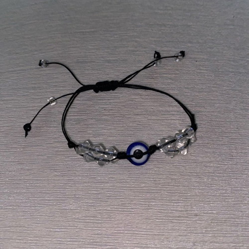 Handmade bracelet with evil eye