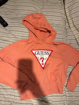 Guess sweatshirt orange like new, size Small