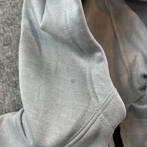 The North Face women's fleece jacket with hood, used, size L, gray