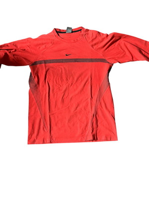 Nike sports shirt like new, size M, black and red