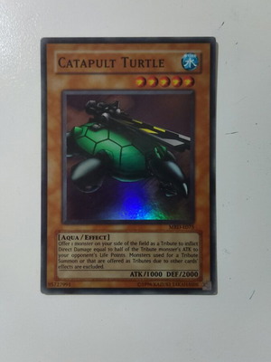 Catapult Turtle like new Yu-Gi-Oh! card