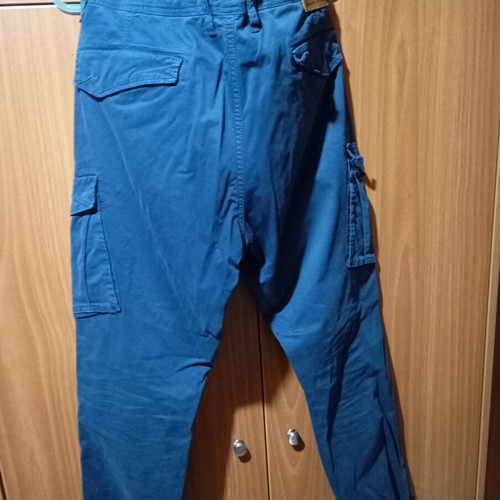 Punk Royal Cargo Pants XL Blue, New