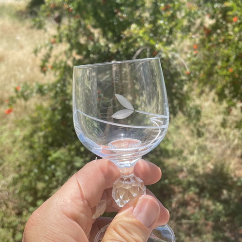 Bohemia Crystal Glasses Set 31 Pieces Like New