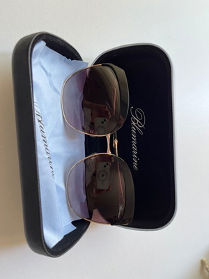Blumarine sunglasses with gold frame