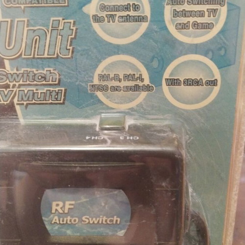 Xbox compatible RF unit auto switch with AV multi