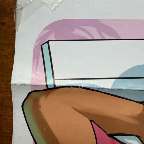 Poster Grand Theft Auto Vice City Stories PlayStation 2 μεταχειρισμένο