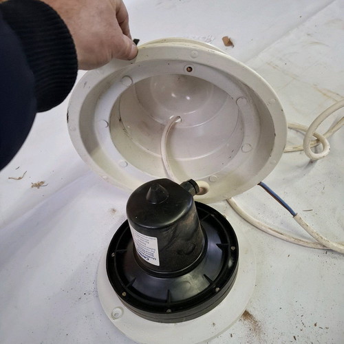 Pool light used