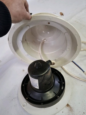 Pool light used