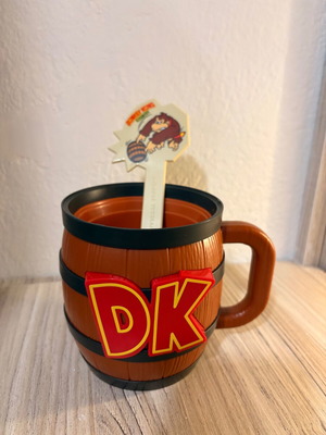 Donkey Kong mug and spoon, Universal Studios Japan