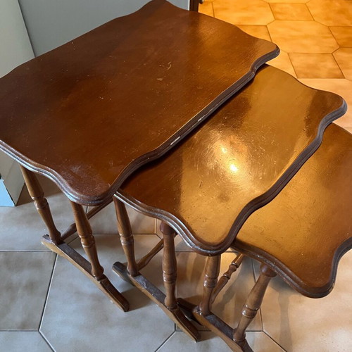 Coffee tables used, set of 3, living room
