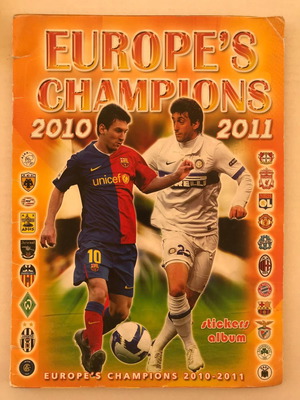 Άλμπουμ "Europe's Champions 2010-2011" μεταχειρισμένο