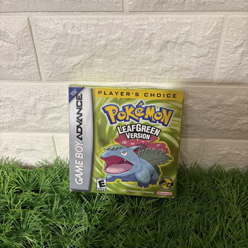 Pokémon LeafGreen Game Boy Advance game like new, original
