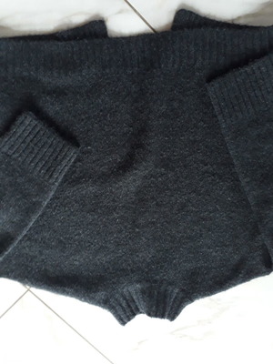Vero Moda wool sweater used, gray, size S