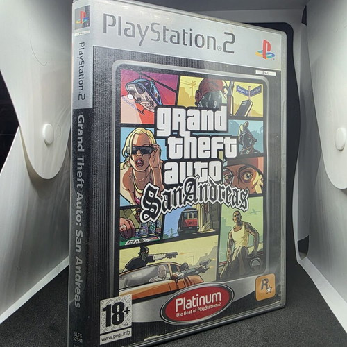 Grand Theft Auto San Andreas PS2 game