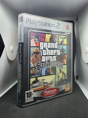 Grand Theft Auto San Andreas PS2 game
