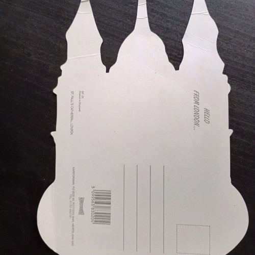 Large London postcard, 1 piece