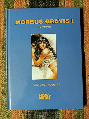 Morbus Gravis σκληρόδετο βιβλίο σαν καινούργιο